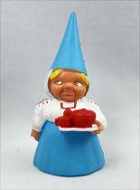 The world of David the Gnome - Star Toys PVC Figure - Lisa serves the Tea (blue dress)