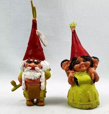 The world of David the Gnome - Star Toys PVC Figure - Native Americans Gnomes