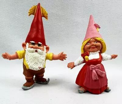 The world of David the Gnome - Star Toys PVC Figure - Skaters Gnomes