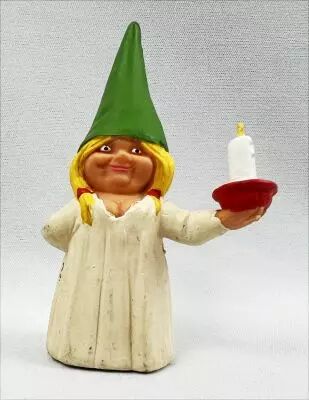 The world of David the Gnome - Star Toys PVC Figure - Susan out of nightdress (white)