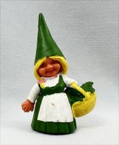 The world of David the Gnome - Star Toys PVC Figure - Susan with her basket (green dress)