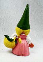 The world of David the Gnome - Star Toys PVC Figure - Susan with her basket (pink dress)