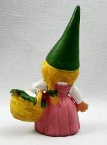 The world of David the Gnome - Star Toys PVC Figure - Susan with her basket (pink dress)