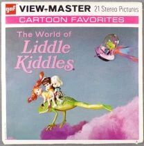 The World of Little Kiddles - Pochette de 3 Disques GAF View-Master 3D R&eacute;f B 577