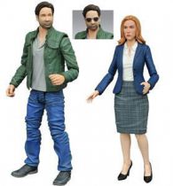 The X-Files - Agents Fox Mulder & Dana Scully - Diamond Select