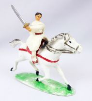Thibaud ou les croisades - Figurine Jim - Thibaud cavalier cheval blanc
