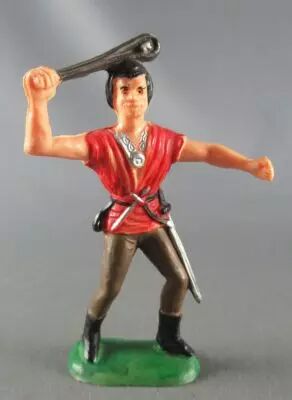 Thierry la Fronde - Clairet plastic figure - Thierry red shirt
