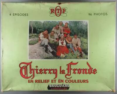 Thierry la Fronde - Coffret Projecteur Visionneuse 96 Photos - Brugui�re St�r�ofilms