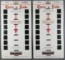 Thierry la Fronde - Complete Set 12 Cards 96 Stereoscopic Photos - Bruguière Stereofilms