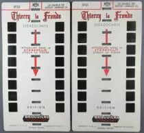 Thierry la Fronde - Complete Set 12 Cards 96 Stereoscopic Photos - Bruguière Stereofilms
