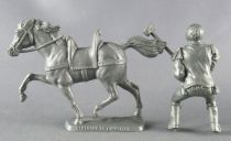 Thierry la Fronde - Figurine MC Caiffa - Bertrand le tonnelier à cheval