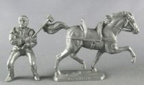 Thierry la Fronde - Premium Plastic figure - Bertrand the barrel-maker on horse