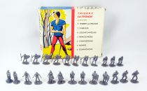 Thierry la Fronde - Production FF Paris - 24 Figurines 1/72 en Boite Comme Airfix