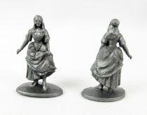 Thierry la Fronde - Production FF Paris - 24 Figurines 1/72 en Boite Comme Airfix