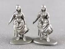 Thierry la Fronde - Production FF Paris - 24 Figurines 1/72 en Boite Comme Airfix