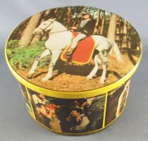 Thierry la Fronde - Vintage Brochet Tin Candy Box - Thierry Riding