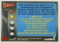 Thunderbirds -  Promotional Trading Card \ Coming May 2001\  (P1) - Cards Inc. (2001)