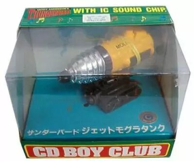 Thunderbirds - CD Boy Club - Mole Plastic with sounds (Mint in Box)