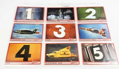 Thunderbirds - Complete Series of 10 Trading Cards \ Premium Preview Set\  - Cards Inc. (2001)