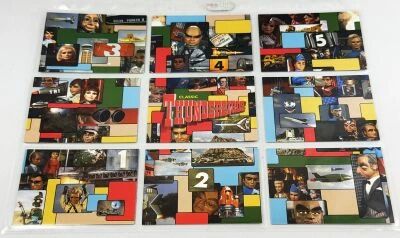 Thunderbirds - S�rie Compl�te de 9 Trading Cards \ Premium Preview Set Two\  - Cards Inc. (2003)