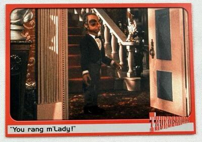 Thunderbirds - Ultra-Rare Trading Cards \ You rang m\'Lady!\  (R4) - Cards Inc. (2001)
