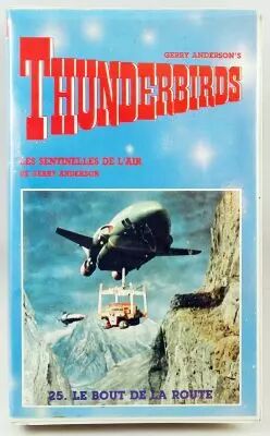 Thunderbirds - VHS Videotape B.M.J. Mygale Films Vol.25 \ The end of the road\ 