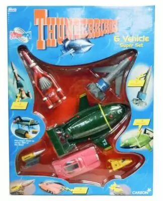 Thunderbirds - Vivid - Rescue Pack: Set de 6 V�hicules plastiques sonores (TB1, TB2, TB3, TB4, FAB1 & Mole)