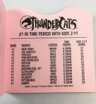 Thundercats - Aladdin - Promotional Plastic Lunch Box (w/Thermos & Audience Leeflet)