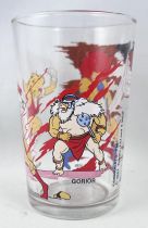 Thundercats - Amora Mustard glass - Lion-O, Cheetarah & Monkian