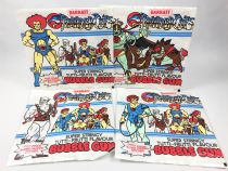 Thundercats - Barrat Bubble Gum - Assorted Bubble Gum Wrappers (Empty)