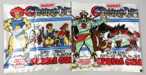 Thundercats - Barrat Bubble Gum - Assorted Bubble Gum Wrappers (Empty)