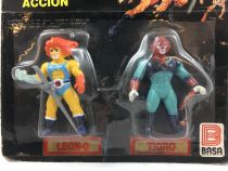 Thundercats - Kidworks (Basa) Miniatures - Lion-O & Tygra / Leon-O & Tigro (mint on card)