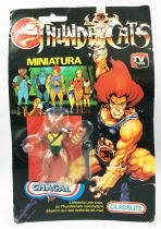 Thundercats - Kidworks (Glasslite) Miniatures - Jackalman / Chacal (mint on card)