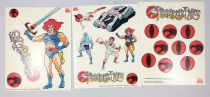 Thundercats - Lot of 9 Stickers Set (Compañia Americana de Lápices, Argentina)