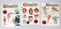 Thundercats - Lot of 9 Stickers Set (Compañia Americana de Lápices, Argentina)