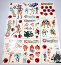 Thundercats (Cosmocats) - 9 Planches d\'autocollants (Compañia Americana de Lápices, Argentina)