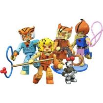 Thundercats (Cosmocats) - Art Asylum Minimates - Tygra, Cheetara, Wilykit, Wilykat, Ro-Bear Berbil Bill