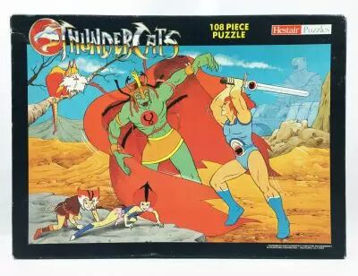 Thundercats (Cosmocats) - Hestair Puzzles 108 pi�ces - Starlion vs Mumm-Ra