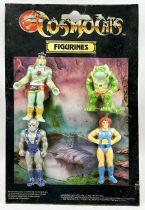 Thundercats (Cosmocats) - Kidworks - Figurines Gomme - Lion-O, Mumm-Ra, Panthro, Ssslithe 