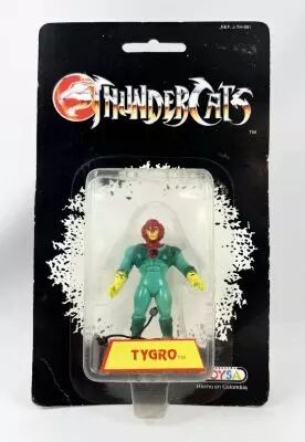 Thundercats (Cosmocats) - Kidworks (Toysa) Miniatures - Tygra / Tygro (neuve sous blister)
