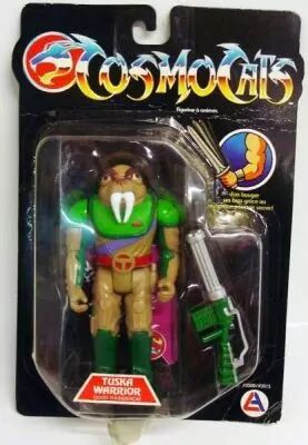 Thundercats (Cosmocats) - LJN - Tuska Warrior / Guerrier Tuska (neuf sous blister fran�ais)