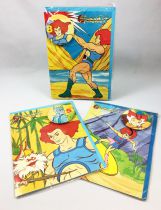 Thundercats (Cosmocats) - Lot de 3 Cartes d\'Anniversaire (Gemma Design Ltd 1988)