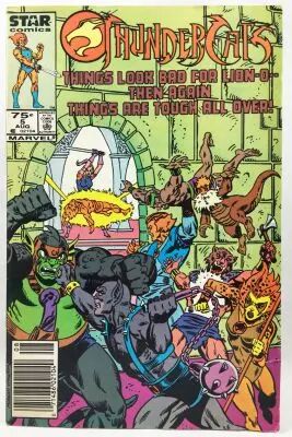 Thundercats (Cosmocats) - Marvel Comics Vol. 1 n�5  (Ao�t 1986)