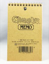 Thundercats (Cosmocats) - Mémo (Notepad) - les Cosmocats