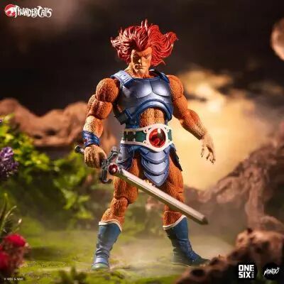 Thundercats (Cosmocats) - Mondo - Lion-O (Starlion) & Snarf - Figurine �chelle 1/6�me 30cm \ Timed Edition\ 