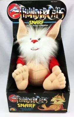 Thundercats (Cosmocats) - Poup�e Peluche - Snarf (neuve en boite)