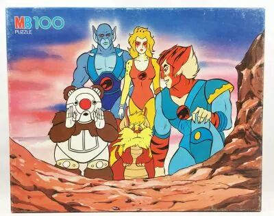 Thundercats (Cosmocats) - Puzzle MB 100 pi�ces - Cosmocats & Berbils (ref.3417-23)