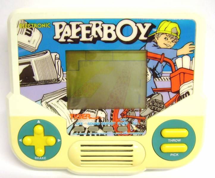 paperboy handheld game