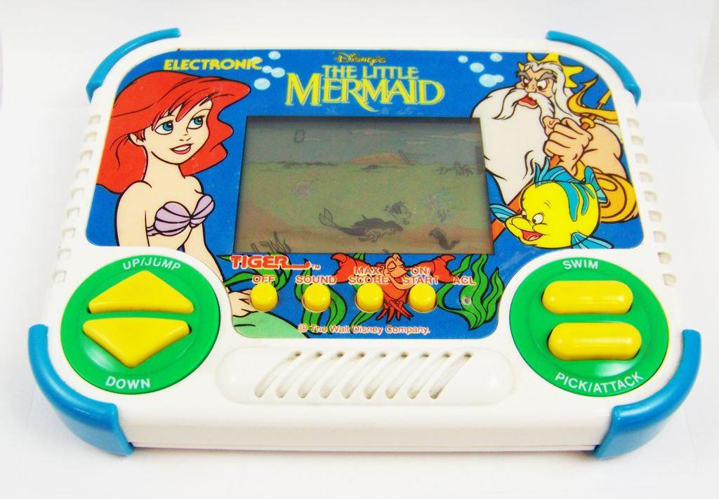 Tiger Electronics - Handheld Game - The Little Mermaid