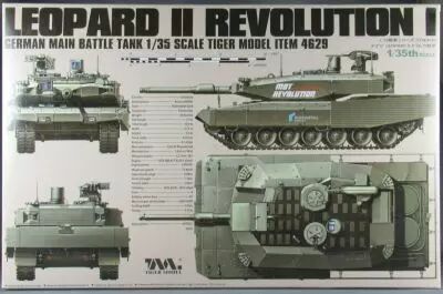 Tiger Model 4629 Leopard II Revolution 1 German Main Battle Tank1:35 Mint in Box